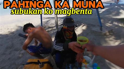 Ep Sinubukan Kong Ibenta Ang Icecream Ni Kuya Sa Tondol Beach Para