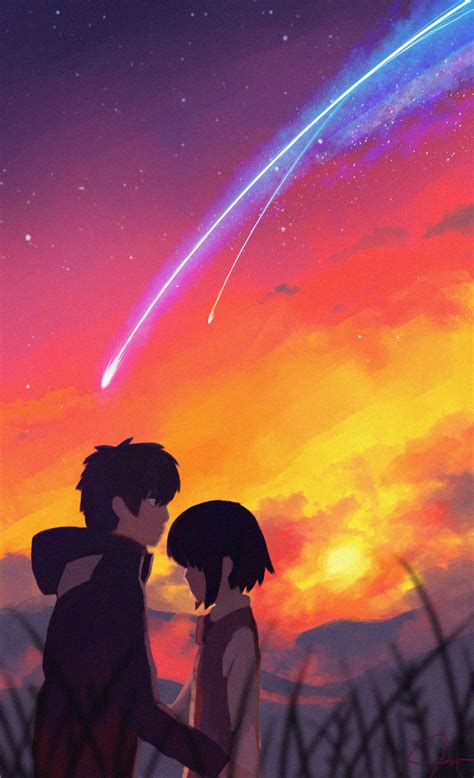 Your Name(Kimi no nawa) Fan art by TheCreativeFiction on DeviantArt