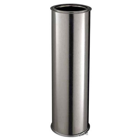 Tuyau Poujoulat Inox Galva D Lg Cm Conduit Rigide Isol