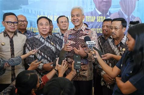 Hadiri Syukuran Hut Pp Polri Ke 24 Gubernur Ganjar Ungkap