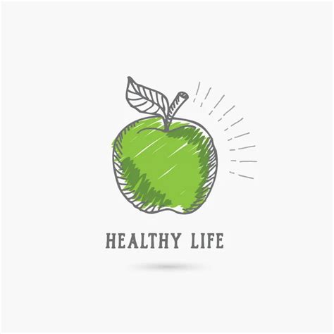 Healthy lifestyle logo Vector Art Stock Images | Depositphotos