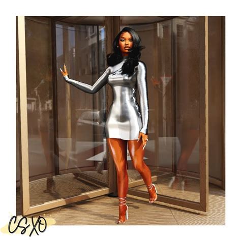 Get More From CeceSims Xo On Patreon Metallic Dress Dress Patreon