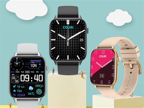 Lancement de la smartwatch COLMI C60 dotée d un écran de 1 9 pouce et