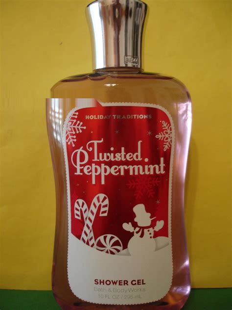 Bath & Body Works Twisted Peppermint Shower Gel Full Size