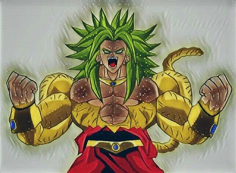 Broly Golden Ssj 4