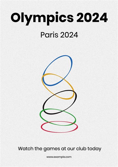 2024 Olympics Poster Template Premium Editable Template Rawpixel