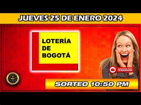 Loter A De Bogot Hoy Consulte Los N Meros Ganadores Para Este Jueves