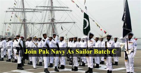 Join Pak Navy As Sailor Batch C 2023 Navy Registration