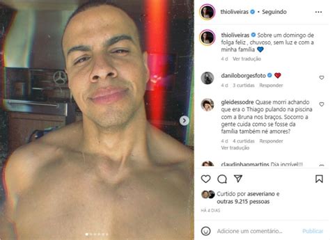 Thiago Oliveira Surge Beijando O Corpo Do Seu Amor