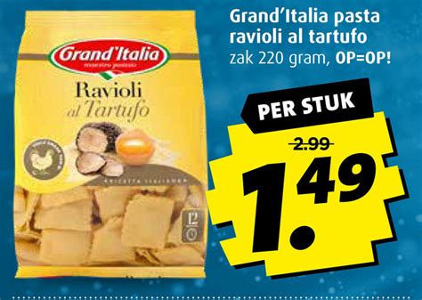 Grand Italia Ravioli Folder Aanbieding Bij Boni Details