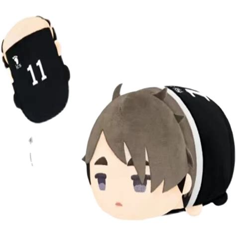 Haikyuu Cm Big Mochi Mochi Mascot Toys Bokuto Koutarou Akaashi Kita