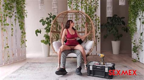 Letzy Lizz Patio Sex Chair Testing