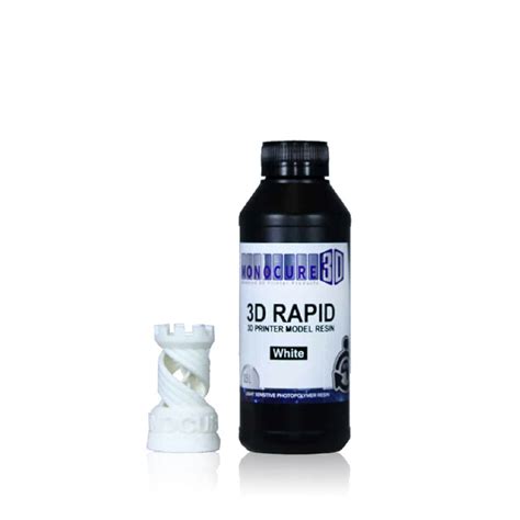 Monocure Rapid 3d Resin 500ml White Ultimate 3d Printing Store