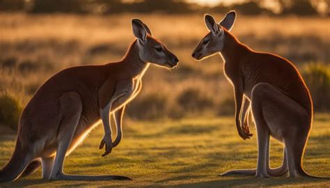 How do kangaroos mate and reproduce in the wild?