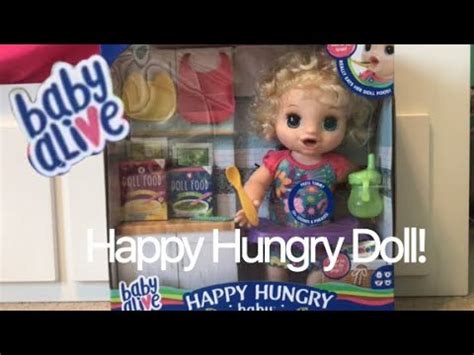 Baby Alive Unboxing New Happy Hungry Doll Youtube