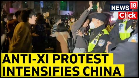 China Covid Protest Protests In China China News Anti Xi Protest