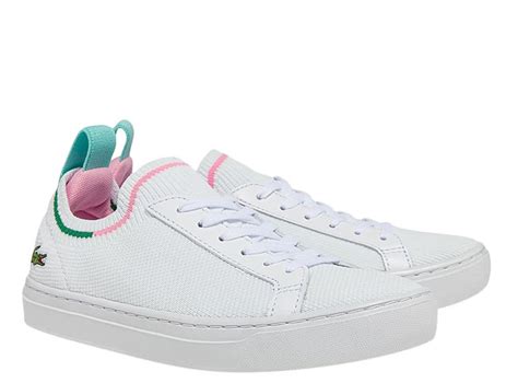 Ripley ZAPATILLAS MUJER LACOSTE URBANAS BLANCO LA PIQUEE