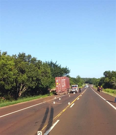 Muri Un Automovilista En Un Siniestro Vial En La Ruta