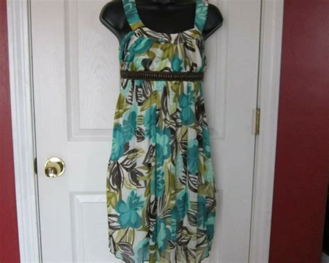 City Triangles Women S Sleeveless Floral Dress Multicolor Sz S Pre