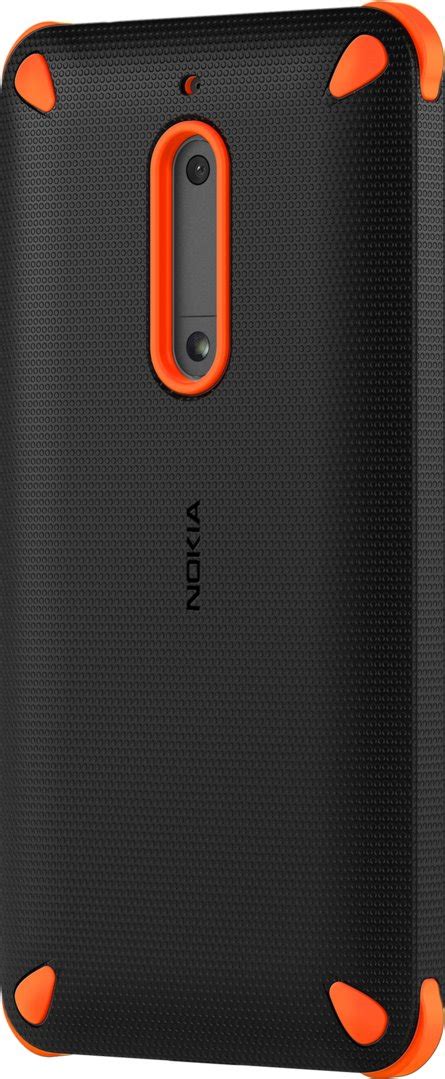 Nokia Rugged Impact Case CC 502 pro Nokia 5 oranžovo černý 1A21M1A00VA