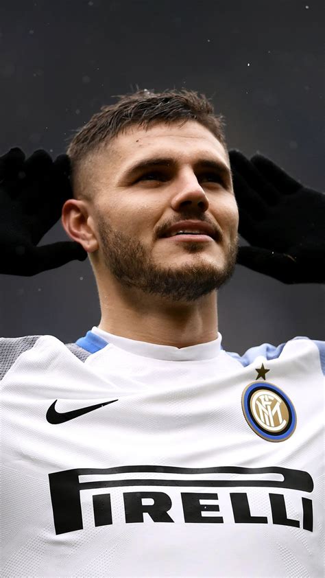 Mauro Icardi Wallpaper 4K Football Player Inter Milan