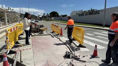 Obras para eliminar barreras arquitectónicas en Campamento Noticias