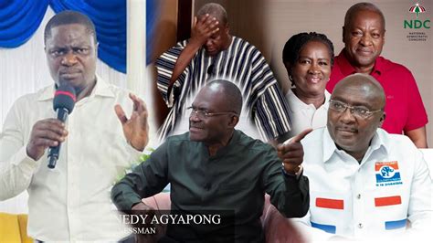 Serious Prophecy Mahama Suffers Kidney Problem Ken Agyapong