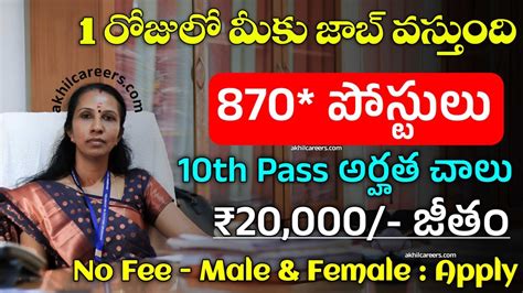 Th Ap Job Mela Recruitment Latest