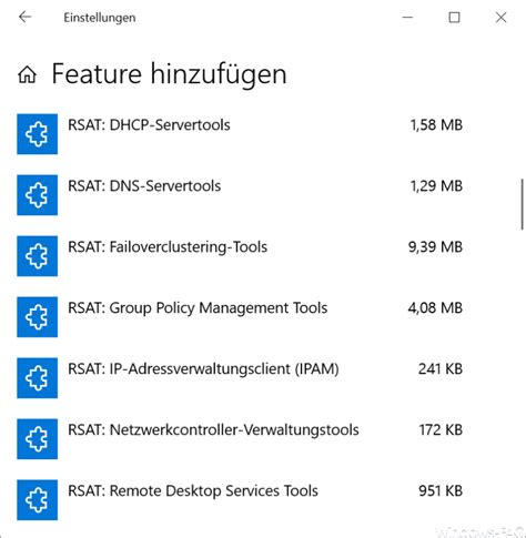 Windows 11 Rsat Active Directory Tools Installieren Windows Faq