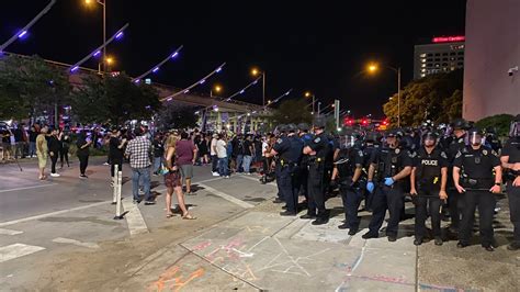 Austin, Texas protest outside APD headquarters | kvue.com