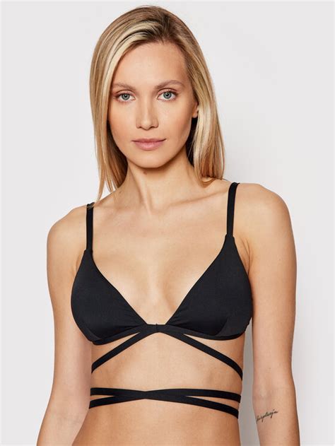 Seafolly Bikini Oberteil Wrap Around 31385 942 Schwarz Modivo At