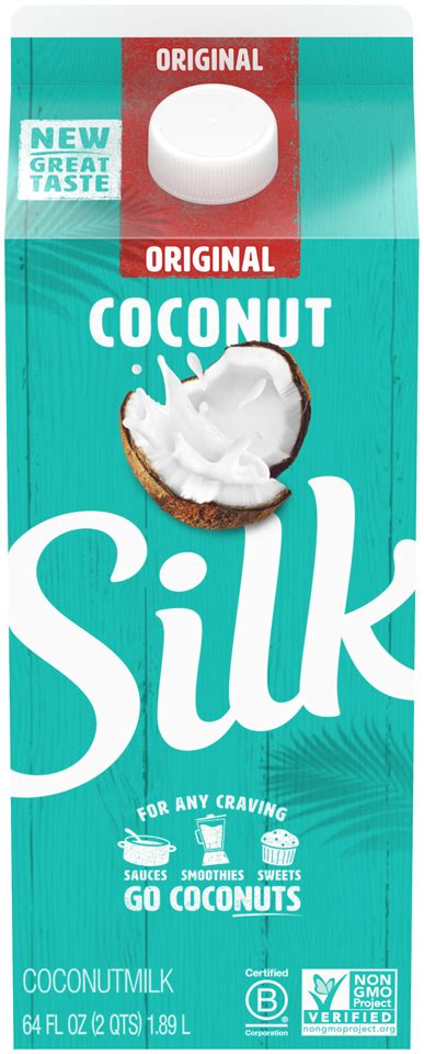 Buy Silk Original Coconutmilk Half Gallon It S Vegetarian