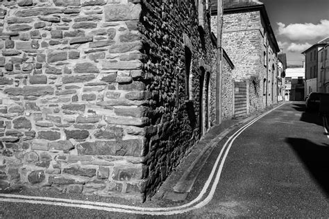 Curved Twin Lines Backstreet In Brecon Wales David Mann Flickr