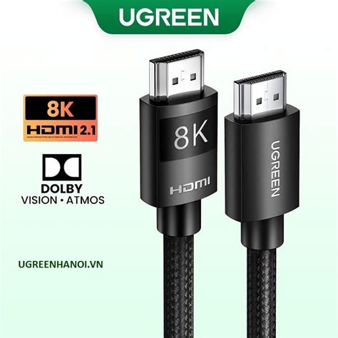 Cáp HDMI 1 4 dài 50M hỗ trợ Ethernet 4K2K Ugreen 50765 Chip Khuếch Đại