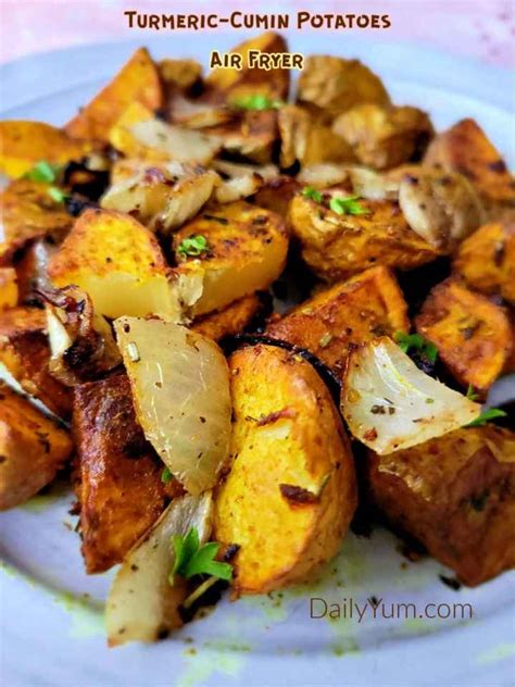 Turmeric Cumin Roasted Potatoes Daily Yum