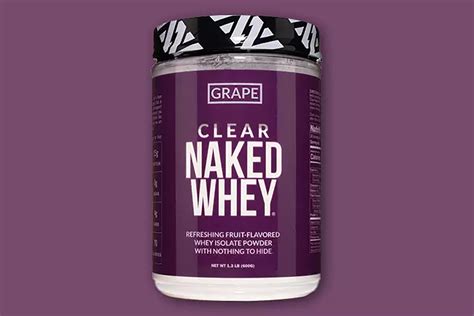 Naked Nutrition Launches Its Fruit Flavored Clear Naked Whey