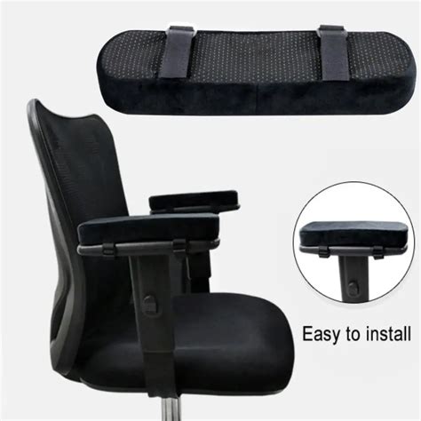 Soft Foam Office Chair Arm Rest Pads Elbow Pillow Pressure Relief ...