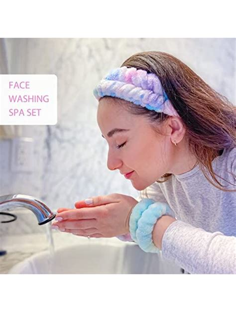 Buy Frog Sac Tie Dye Spa Headband For Washing Face And Matching