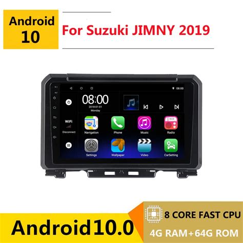 2 Din 8 Core Android 10 Car Radio Auto Stereo For Suzuki Jimny 2019