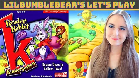 Reader Rabbit Kindergarten Bounce Down In Balloon Town Full Gameplay