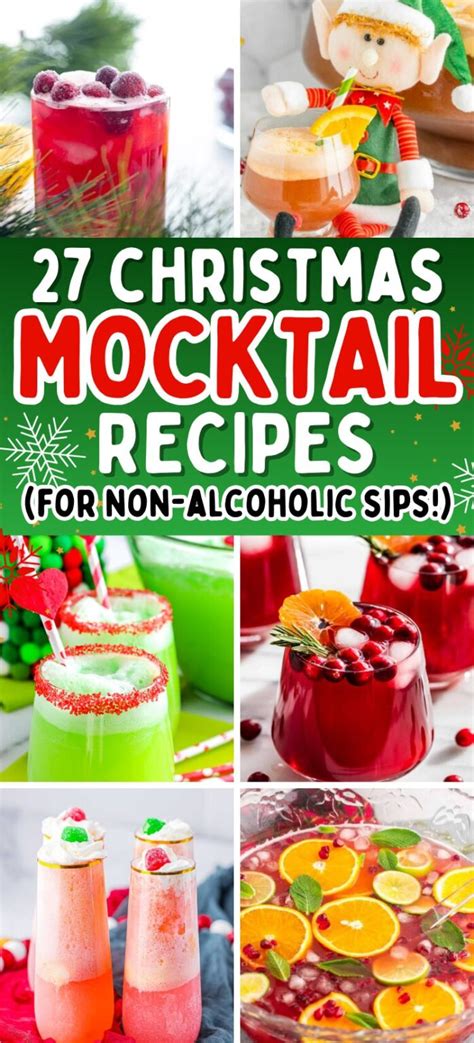 Magical Christmas Mocktails For Non Alcoholic Holiday Sips Zen And