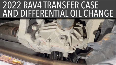 Rav Transfer Case Rear Differential Fluid Change Youtube