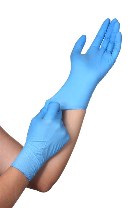 F Bosch Extra Strong Nitrile Gloves Blue Powder Free F Bosch