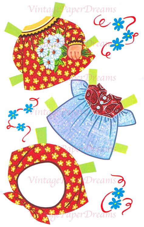 Vintage Paper Doll Printable Pdf Dress Me Paper Dolls 70s Etsy