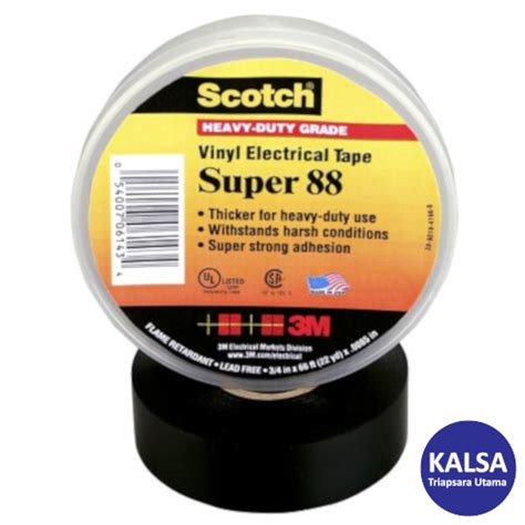 3m 88 Super 34x66ft Vinyl Electrical Tape Pt Kalsa Triapsara Utama