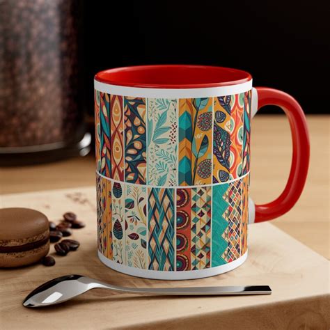 Multicolor Modern Art Coffee Mug, Art Coffee Mug, Abstract Art Mug ...