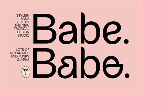 Babe Font Fonts Hut