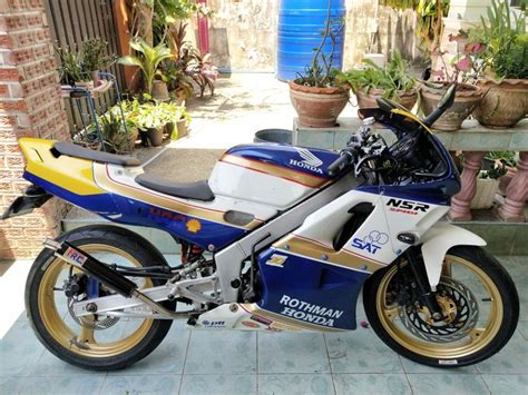 Intip Tampilan Modifikasi Motor Honda Nsr Sp Rothmans Jadi Mirip