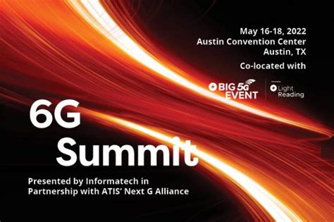 ATIS Next G Alliance Partners With Informa Tech On 6G Summit ATIS