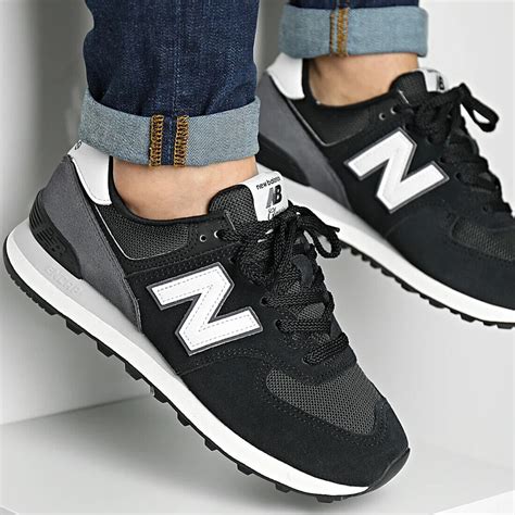 New Balance Mens 574 Classic Sneakers Shoes Size 14 U574kn2 Black